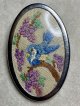 可愛い鳥の刺繍ブローチ1940年イギリス