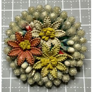 画像3: 可愛いお花のビンテージブローチ1940年イギリス