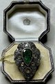 大きなエメラルドのリング1920年イギリス