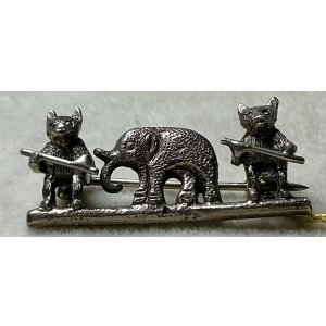 画像8: 働き者のベアとゾウのブローチ1920年イギリス