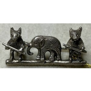 画像9: 働き者のベアとゾウのブローチ1920年イギリス