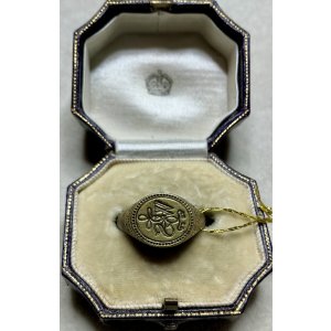 画像1: ジョージアンのシグネットリング1780年イギリス