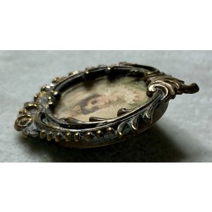 画像9: ミニアチュールのボタン1900年フランス