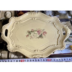 画像2: 素敵なお花のビンテージトレイ1960年イタリア