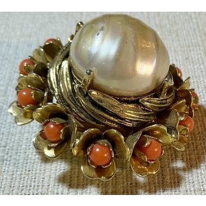 画像9: 色合いが素敵なビンテージブローチイギリス1940年