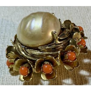 画像7: 色合いが素敵なビンテージブローチイギリス1940年