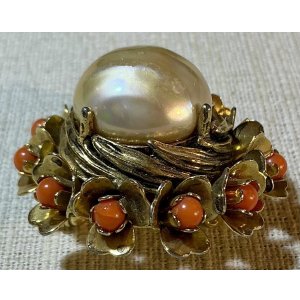 画像8: 色合いが素敵なビンテージブローチイギリス1940年