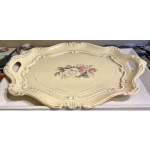 画像7: 素敵なお花のビンテージトレイ1960年イタリア