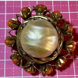 画像3: 色合いが素敵なビンテージブローチイギリス1940年