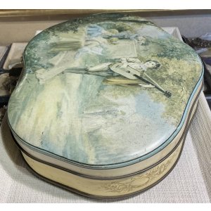 画像6: レトロな色合いが素敵なビンテージビスケット缶1,920年イギリス