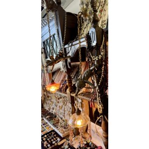 画像4: 天使のランプシェード1920年フランス