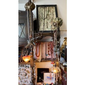 画像2: 天使のランプシェード1920年フランス