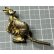 画像3: 袋に赤ちゃんもいるカンガルーのビンテージブローチ1960年イギリス