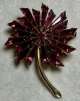 綺麗な花のビンテージブローチ1960年イギリス