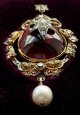 ホルバイネスクの素晴らしいペンダントトップ1850年イギリス