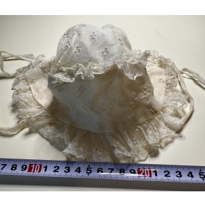 画像6: アンティークドールボンネット1890年イギリス