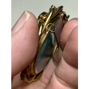 画像8: 素敵な色合いのコンクシェルカメオブローチ1880年イギリス