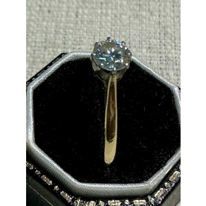 画像15: 綺麗なシングルストーンのダイアモンドリング1900年イギリス