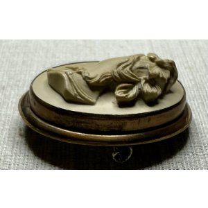 画像7: 綺麗なラーバストーンカメオ1880年イギリス