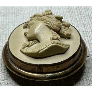 画像10: 綺麗なラーバストーンカメオ1880年イギリス