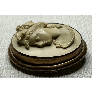 画像9: 綺麗なラーバストーンカメオ1880年イギリス