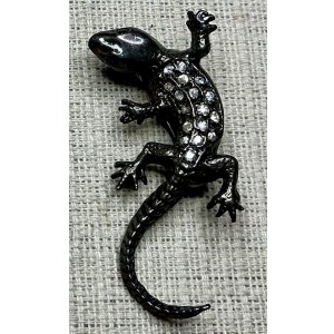 画像7: シルバーのトカゲブローチ1970年イギリス