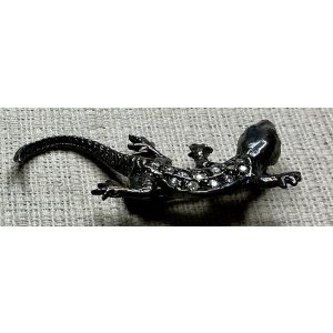画像8: シルバーのトカゲブローチ1970年イギリス