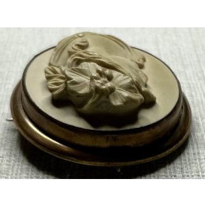 画像8: 綺麗なラーバストーンカメオ1880年イギリス