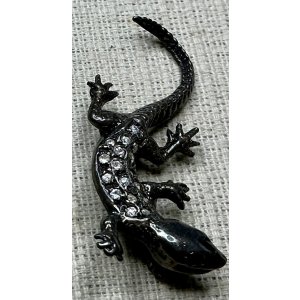 画像9: シルバーのトカゲブローチ1970年イギリス