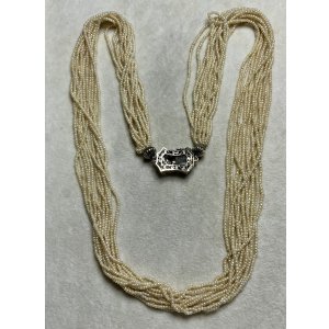 画像10: 素晴らしいシードパールの12連ネックレス1880年イギリス