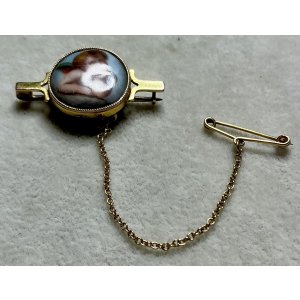 画像9: 小さくて可愛い天使のブローチ1880年イギリス