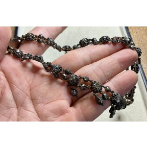 画像7: ジョージアンの素晴らしいダイアモンドネックレス1780年イギリス