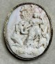 素晴らしい彫刻のコンクシェルカメオブローチ1880年イギリス