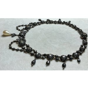 画像10: ジョージアンの素晴らしいダイアモンドネックレス1780年イギリス