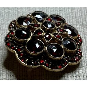 画像8: 綺麗なガーネットブローチ1880年イギリス