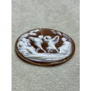 画像8: シェルカメオルース1880年イギリス