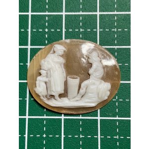 画像2: シェルカメオルース1880年イギリス