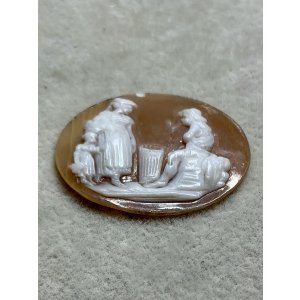 画像8: シェルカメオルース1880年イギリス