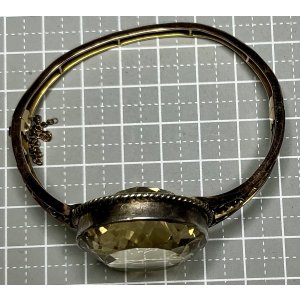 画像5: 大きくて綺麗なシトリンのゴールドブレスレット1880年イギリス