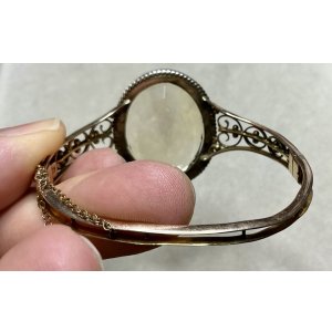 画像23: 大きくて綺麗なシトリンのゴールドブレスレット1880年イギリス