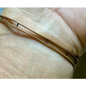 画像30: 大きくて綺麗なシトリンのゴールドブレスレット1880年イギリス