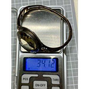 画像2: 大きくて綺麗なシトリンのゴールドブレスレット1880年イギリス