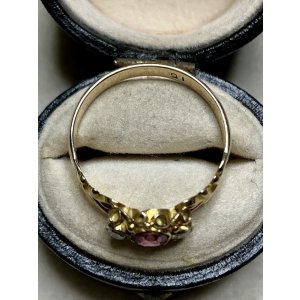 画像11: ビクトリア時代のダイアモンド＆ガーネットリング1880年イギリス