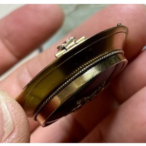 画像11: ダビデの星のローズカットダイアモンド＆エナメルブローチ1880年イギリス