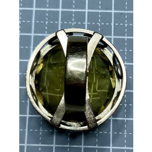 画像3: 巨大なシトリンのゴールドリング1920年イギリス