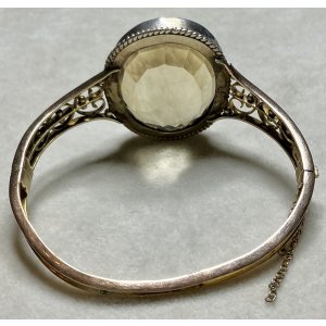 画像9: 大きくて綺麗なシトリンのゴールドブレスレット1880年イギリス