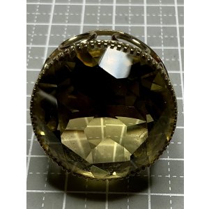 画像4: 巨大なシトリンのゴールドリング1920年イギリス