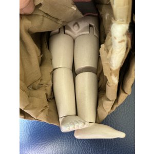 画像2: 明治の三つ折れ人形