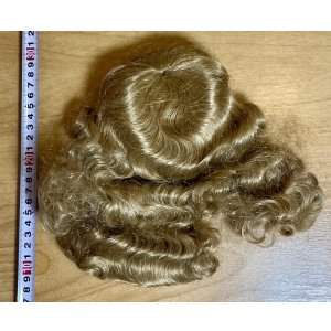 画像1: アンティークドールウィッグ