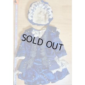 画像1: アンティークドールドレス1920年イギリス